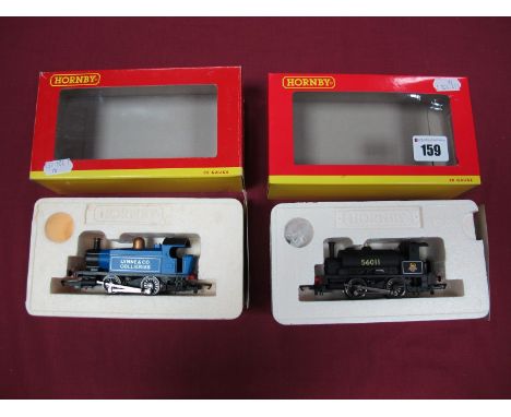 Two Boxed Hornby "OO" Gauge Locomotives #R2263, ex GWR 0-4-0T Industrial Locomotive, Lynne and Co. Collieries, blue. #R3292 0