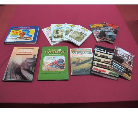 Twelve Model Railway Themed Hardcover Books, including Hornby Dublo 1938-1964, The Story of The Perfect Table Railway by Mich