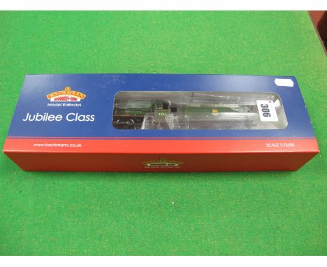 A Boxed Bachmann Branch-Line 'OO' Gauge #31-175 Stainer Jubilee Class 4-6-0 Locomotive R/No. 45611 'Hong Kong', six wheeled t