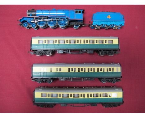 A Hornby "OO" Gauge 'Thomas and Friends', Gordon 4-6-2 Locomotive and Six Wheel Powered Tender R/No.4, two Gordon's Composite