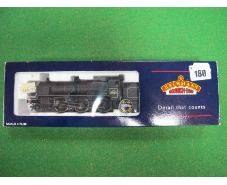 A Boxed Bachmann Branch-Line 'OO' Gauge #32-151 'N' Class 2-6-0 Locomotive and Tender R/No. 31860, BR lined black, early embl