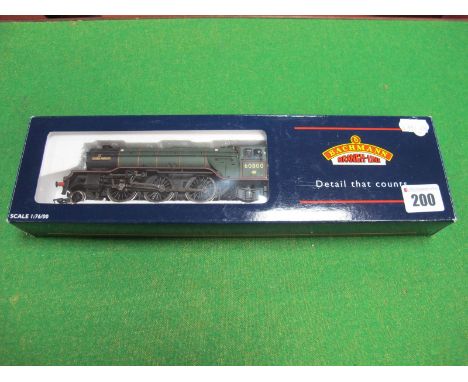 A Boxed Bachmann Branch-Line 'OO' Gauge #31-559 Class V2 Gresley 2-6-2 Locomotive R/No. 60800 'Green Arrow', six wheeled tend
