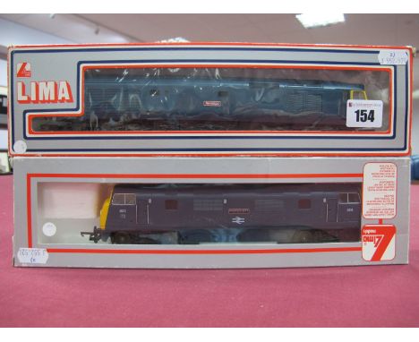 Two Boxed Lima 'OO' Gauge Locomotives, #L205141 Class 50 Co-Co Locomotive R/No. 50020 'Revenge', BR blue, #L2050836 Class 42 