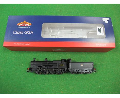 A Boxed Bachmann Branch-Line 'OO' Gauge #31-475 Class G2A 0-8-0 Locomotive and Six Wheeled Tender (Black Cab) R/No. 49395, BR