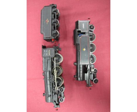 Two White Metal Kit Built "OO" Gauge Locomotives, without motors, 4-6-0 Locomotive R/No. 45276, Six Wheel Tender, 4-6-2 Locom