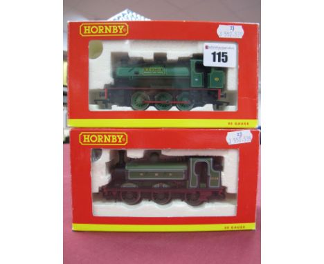 Two Boxed Hornby 'OO' Gauge Locomotives, #R2186B Class J13 0-6-0 ST Locomotive, R/No. 1226, GNR green livery, #R2212 Class J9