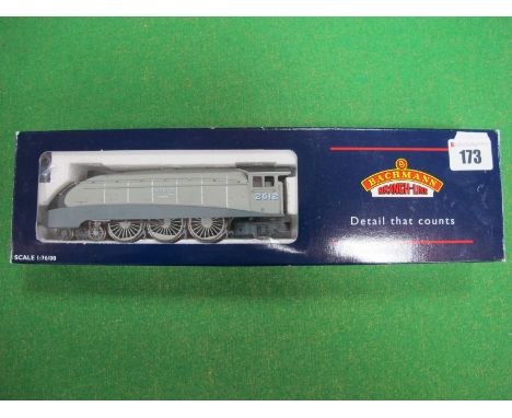 A Boxed Bachmann Branch-Line 'OO' Gauge #31-952A A4 4-6-2 Locomotive and Eight Wheeled Tender R/No. 2512 'Silver Fox', LNER, 