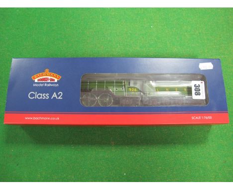 A Boxed Bachmann Branch-Line 'OO' Gauge #31-530 4-6-2 Class A2 Locomotive R/No. 526 'Sugar Plum', eight wheeled tender, LNER 