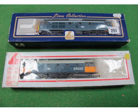 A Boxed Lima 'OO' Gauge #L205172 Class 31 Diesel Locomotive R/No. 31019, in BR blue, a Lima 'OO' Gauge Class 33 Diesel Locomo