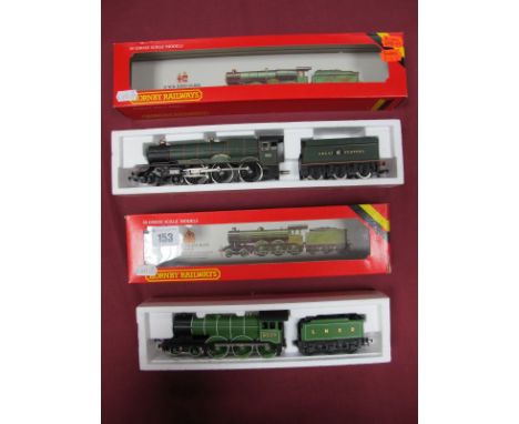 Two Hornby 'OO' Scale Steam Outline Locomotives, a 4-6-0 King Class-'King Edward I' in GWR livery and a 4-6-0 B12 in LNER liv