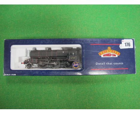 A Boxed Bachmann 'OO' Gauge #32-177 2-6-0 Crab Locomotive R/No. 42789, BR lined black and six wheel tender, damage to coal ra