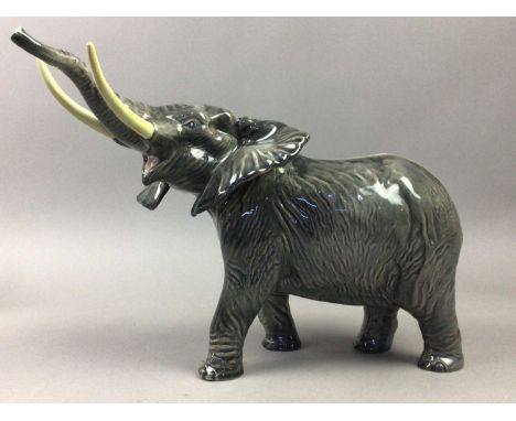 BESWICK MODEL OF A BULL ELEPHANT,37cm long