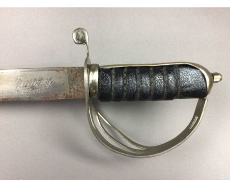 REPRODUCTION CAVALRY SABRE,the blade stamped 'India', with scabbard