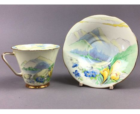 GRAFTON CHINA 'SNOWDONIA' PART TEA SERVICE