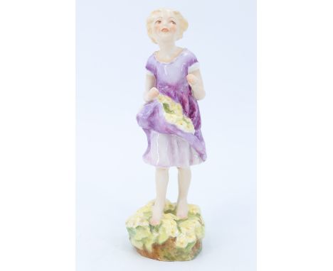 A mid 20th Century Royal Worcester figurine 'First Cuckoo', designed by F G Doughty, model number 3082