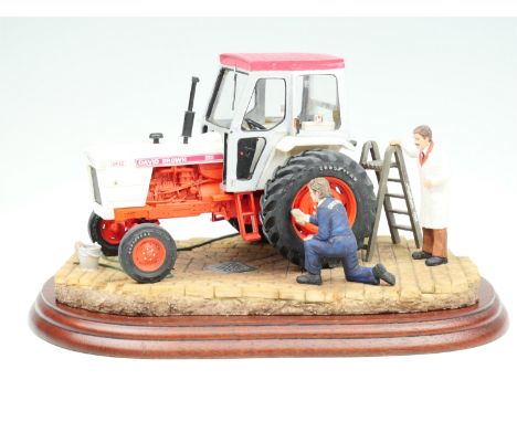 A Border Fine Arts David Brown tractor