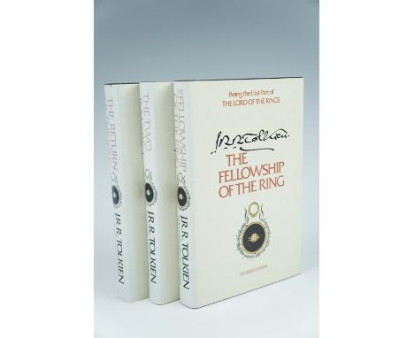 Tolkien, "The Lord of the Rings", 2nd revised edition, three volumes, Houghton, Miffin Co, Boston, 1965, in slip case