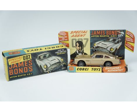 A Corgi no 261 James Bond's Aston Martin DB5, boxed