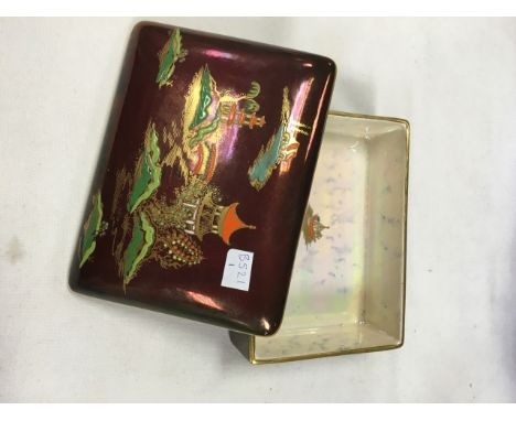 Carltonware mikado pattern trinket box