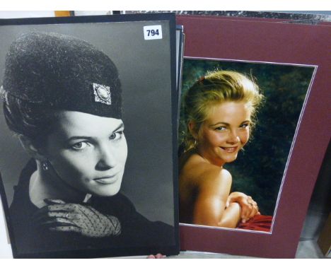 Quantity of unframed original portrait photos by local Bristol photographer FCD Streeter