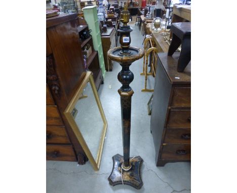 Early 20th century Chinoiserie Standard Lamp Base