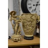 A composite figure and similar jardiniere.