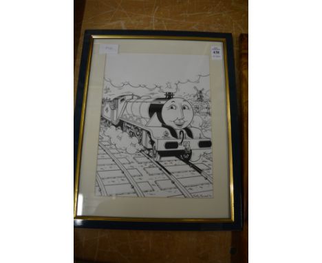Thomas the Tank Engine, illustrated picture.