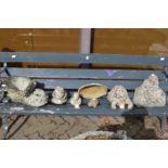 Various garden ornaments etc.