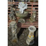 Various garden ornaments etc.