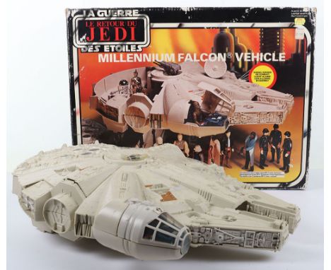 Vintage Palitoy Star Wars ‘The Return of The Jedi’ Boxed Millennium Falcon Vehicle, circa 1983, complete with the Jedi Traini