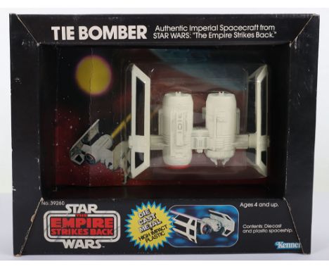 Scarce Vintage Kenner Star Wars The Empire Strikes Back Diecast Metal-High Impact Plastic Tie Bomber, No.39260- in mint condi