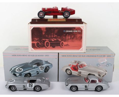 Pauls Model Art Models 1:24 Scale, Mercedes-Benz 300 SLR Le Mans 1955, Mercedes-Benz 300 SLR UHLENHAUT COUPE 1955 (one door i