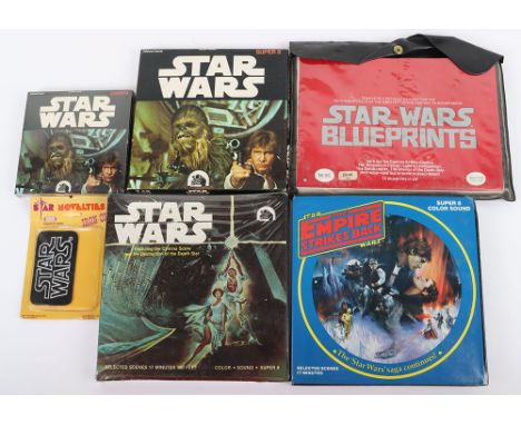 Four Star Wars Super 8 Films, sealed 20th Century Fox Ken Film circa 1977 featuring the Cantina Scene and the Destruction of 