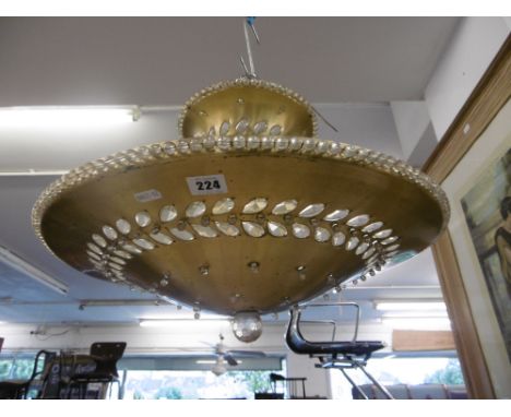 A QUANTITY OF DECORATIVE LIGHT FITTINGS