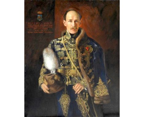   Portrait des Alexius Nagy de Versegh  Portrait des Alexius Nagy de Versegh  Öl/Leinwand, altdoubl. Herrschaftliches Portrai