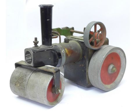A Mamod steam traction engine 