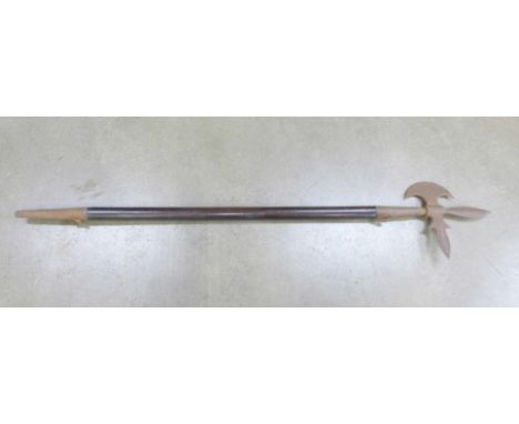 A pole-axe, (for display) 