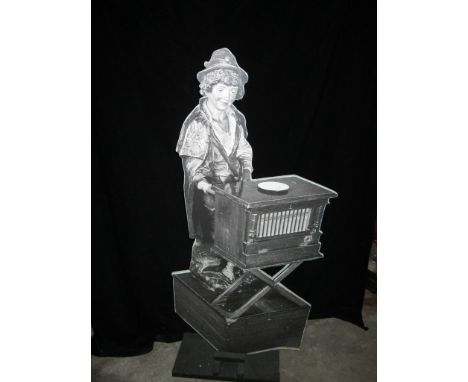 Panel child with organ Panel. Polyphon Savoyard (FR) Dimensions: 1,10 x 0,60 x 0,05
