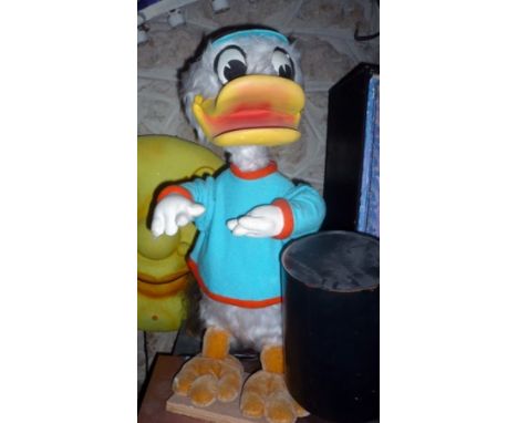 Donald W. Disney  Walt Disney character "Donald" very cute Electrified window display automaton with 2 movements in good work