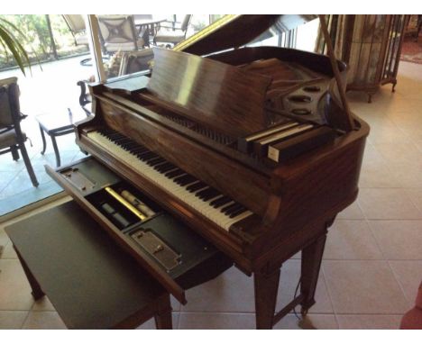Knabe Ampico B Reproducing Grand Piano Very nice Knabe 5’5 grand piano with the late Ampico B reproducing system . Beautiful 