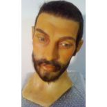 Bearded Man wax head