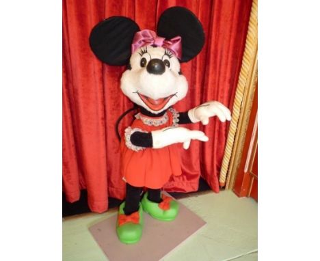 Minnie, Walt Disney Walt Disney character "Minie" Electrified window display automaton with 2 movements in good working condi