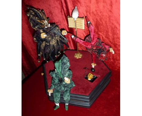 Acrobat, juggler and violinist by Camus Nice contemporary automaton by Camus with 8 movement. Piece of art. clockwork mechani