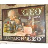 Framed Poster Advertising Geo