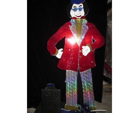 Cartoon character flat CIRK A PLA Francis Lara A circus made up of animated characters and dishes designed by Francis Lara Mu