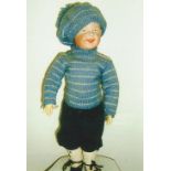 Doll - Boy with Cap - Heubach