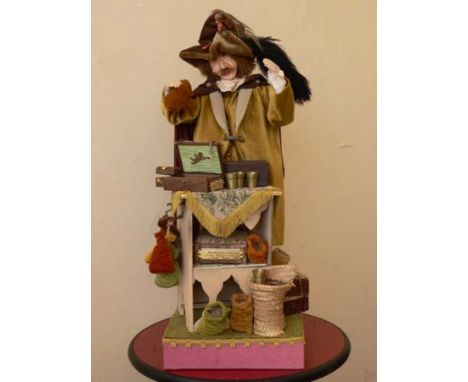Tobacco Dealer Creation by BARDO Electrified window display automaton with 2 movements in good working condition (FR) Dimensi