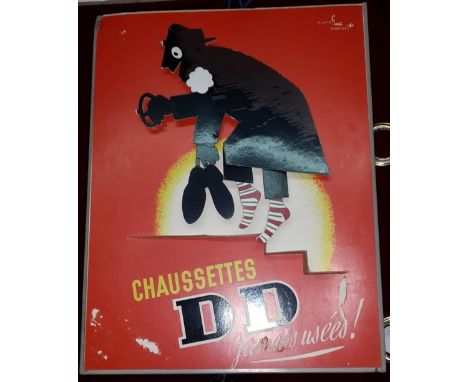 DD Socks DD shoes "Never out of use!" Advertising automaton (FR) Dimensions: 0,45 X 0,35 X 0,15