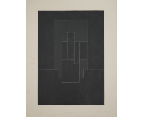 Robyn Denny (British 1930-2014): 'Graffiti 25', etching signed titled dated '77 and numbered AP III/IV in pencil 55cm x 41cm 