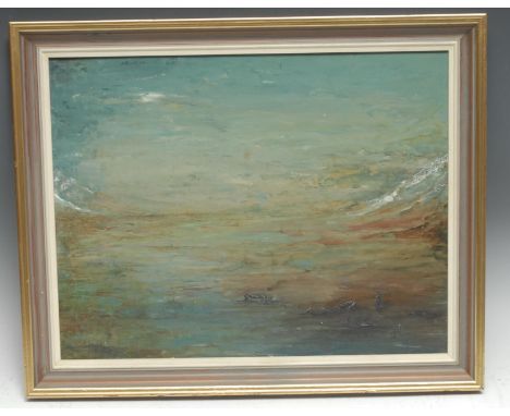 J**E**M Skinner (Derby Artist_Desolationsigned, oil on board, 34cm x 44.5cm 